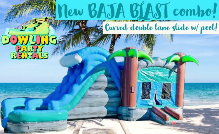 Combos (Bounce House with Slide) - Dowling Party Rentals-Newnan, GA