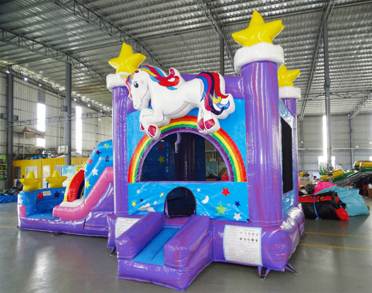 Unicorn Bounce N Slide Combo