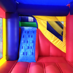 Rainbow Bounce House Water Slide/Dry