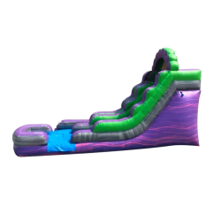 16ft Purple Plunge Wet/dry Slide